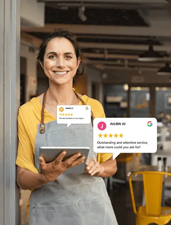 Paneli i statistikave të recensioneve Google